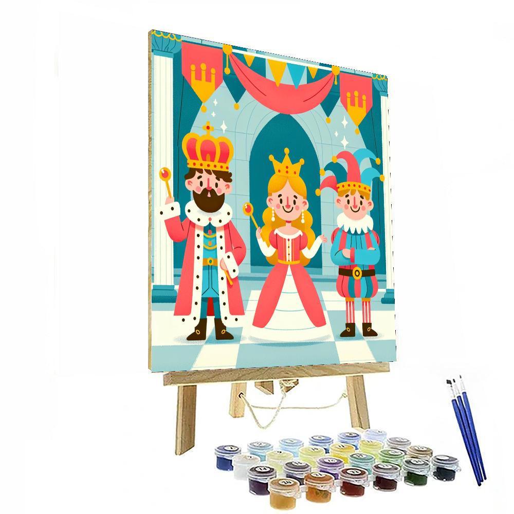 Royal Court Celebration Paint By Numbers Art