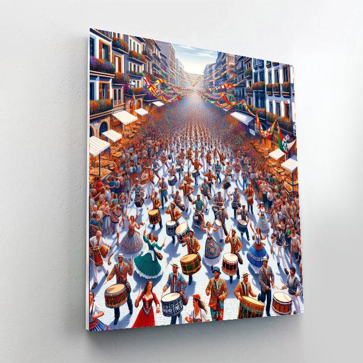 Festival De San Sebastián Painting By Numbers Kit