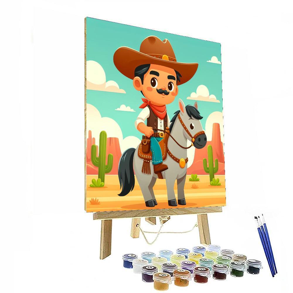 Wild West Journey DIY Paint By Numbers