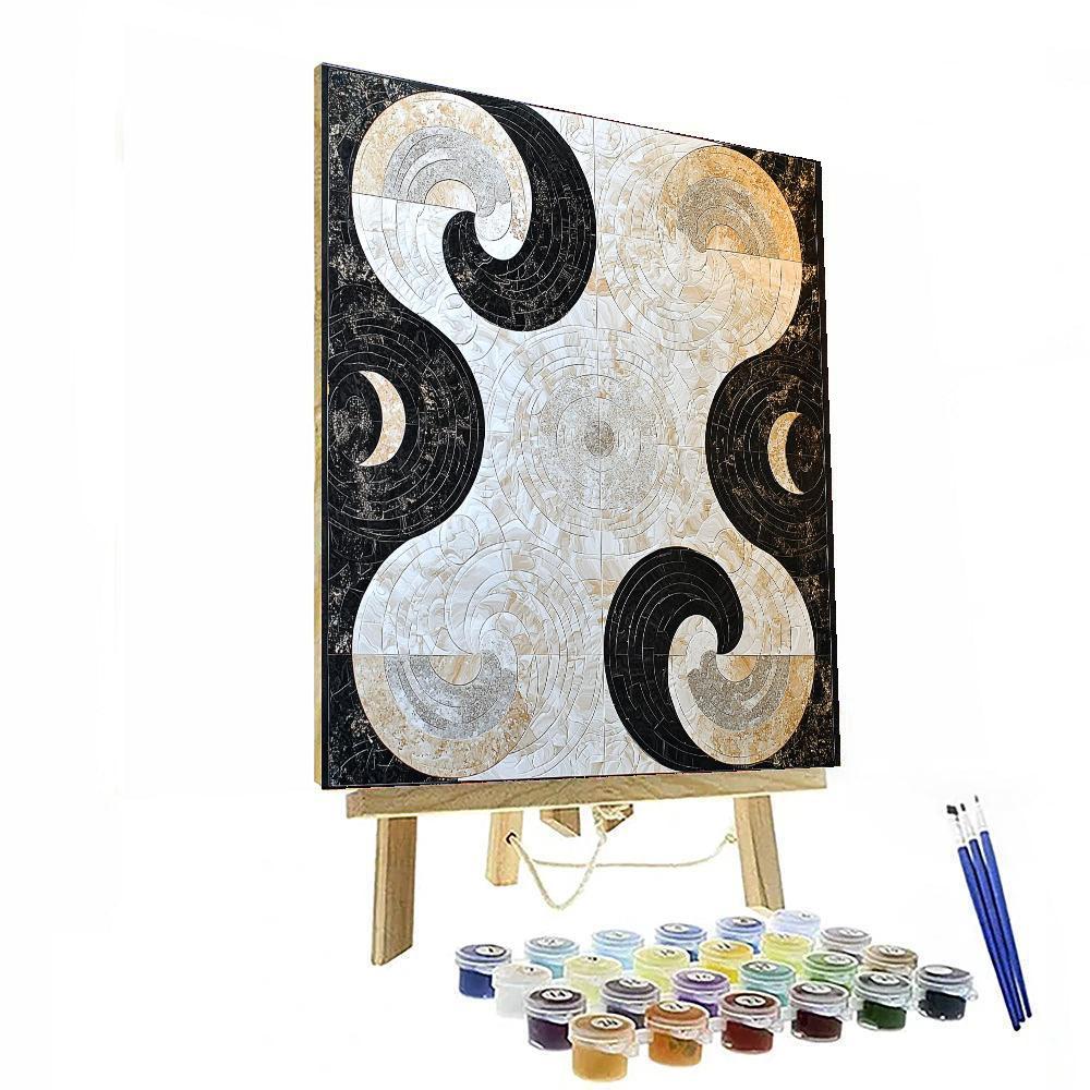 M.C. Escher Inspired Cyclic Patterns  Paint By Numbers Kits