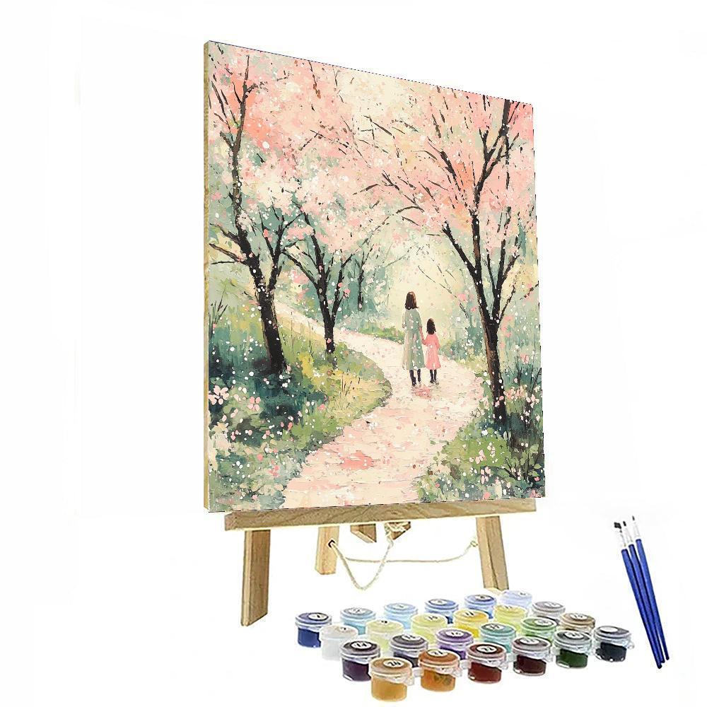 Blossoming Journey Numbered Painting Kits