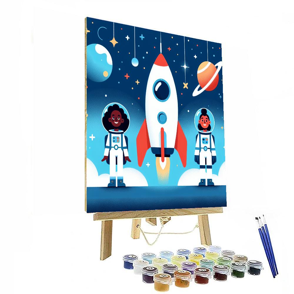 Space Journey Extravaganza Numbered Painting Kits