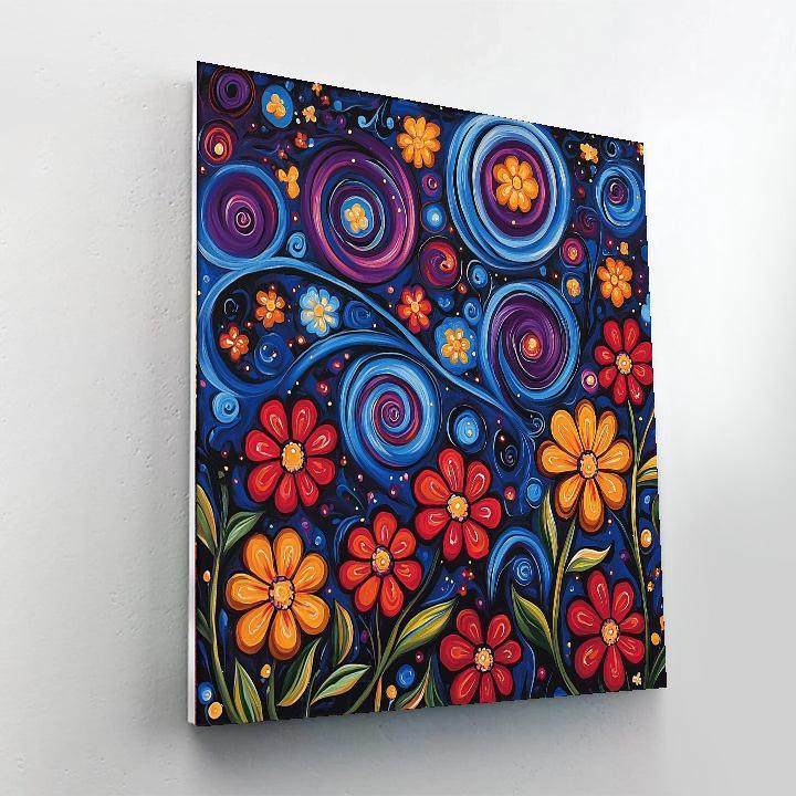 Frida Kahlo Inspired Cosmic Symphony Of Nature  Paint By Number