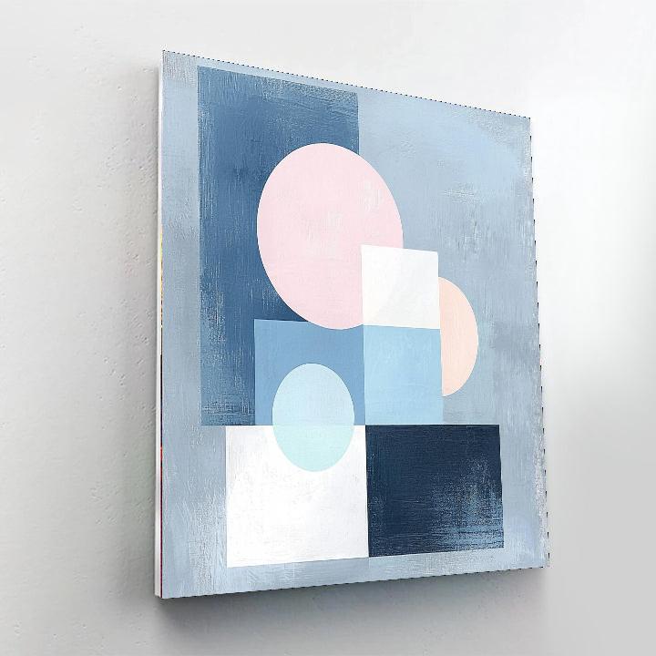 Kazimir Malevich Inspired Ethereal Forms  DIY Paint By Numbers