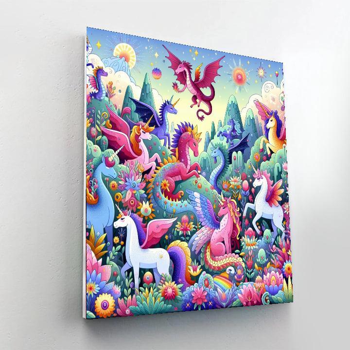 Enchanting Mythical Creatures Paint By Numbers Kits