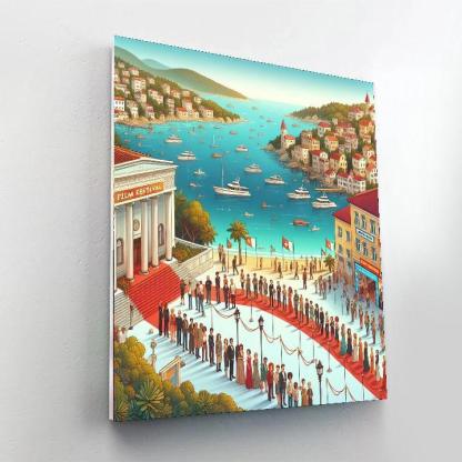 San Sebastian International Film Festival - San Sebastian Paint By Numbers Art