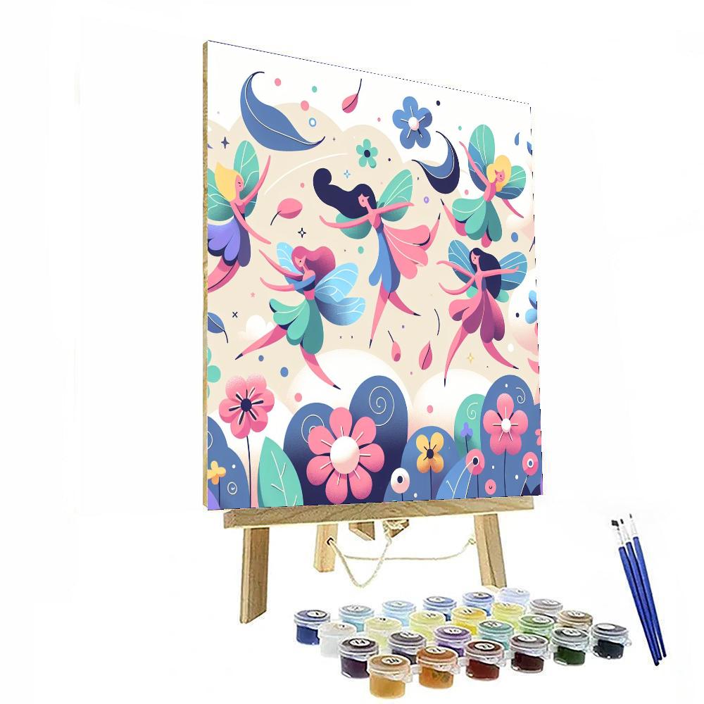 Petal Fairy Festival Paint By Color