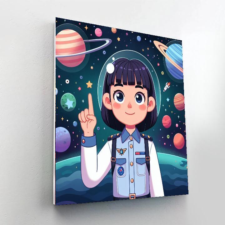 Space Cadet Exploration Paint By Numbers Kits