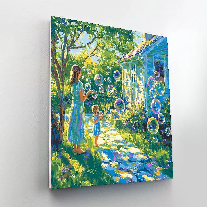 Sunlit Laughter Paint By Numbers Kits