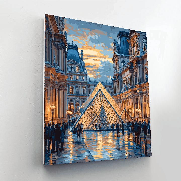 The Louvre Museum DIY Paint By Numbers