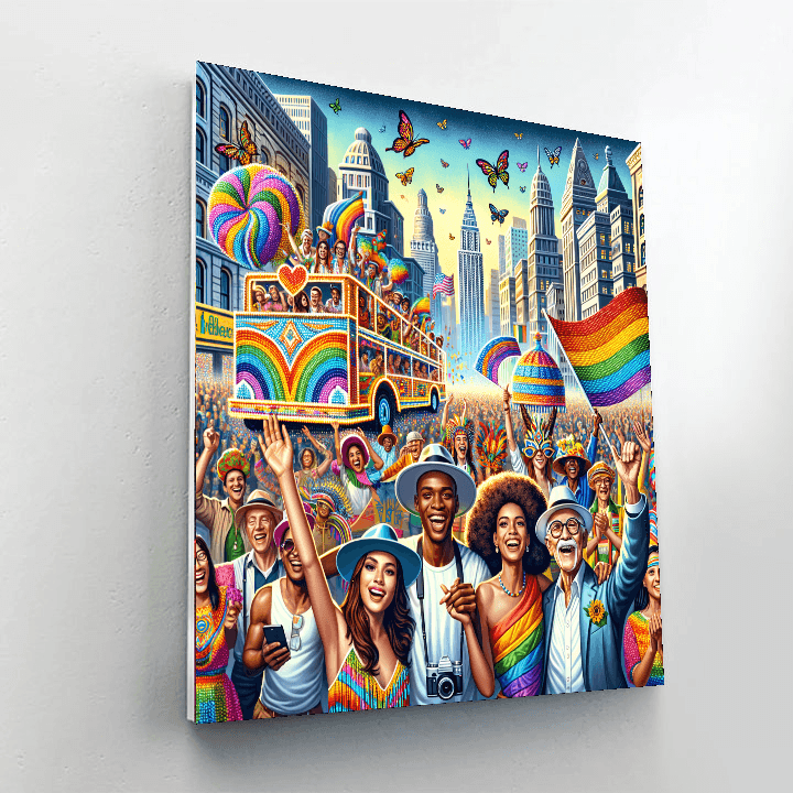 Sydney Gay And Lesbian Mardi Gras - Australia Painting By Numbers Kit