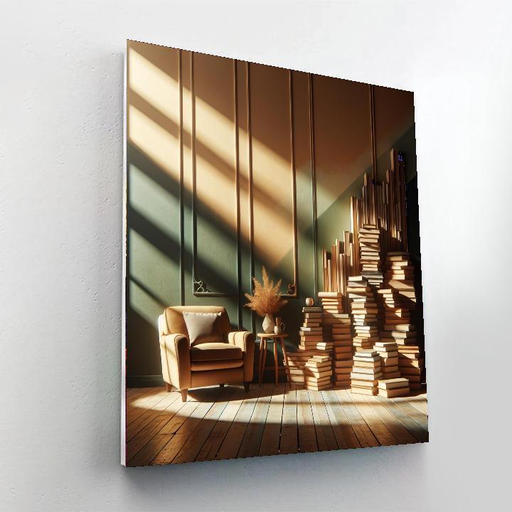 Book Lover's Haven Numbered Painting Kits