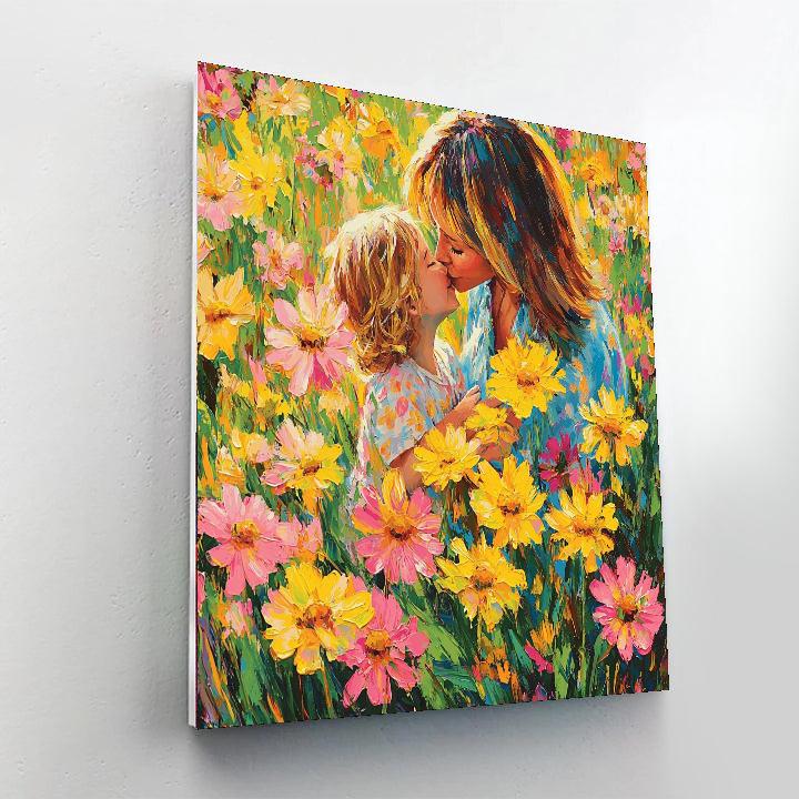 Spring's Gentle Kiss Numbered Painting Kits