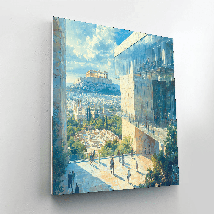 The Acropolis Museum Paint By Numbers
