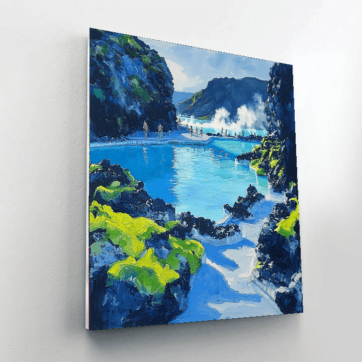 The Blue Lagoon DIY Paint By Numbers