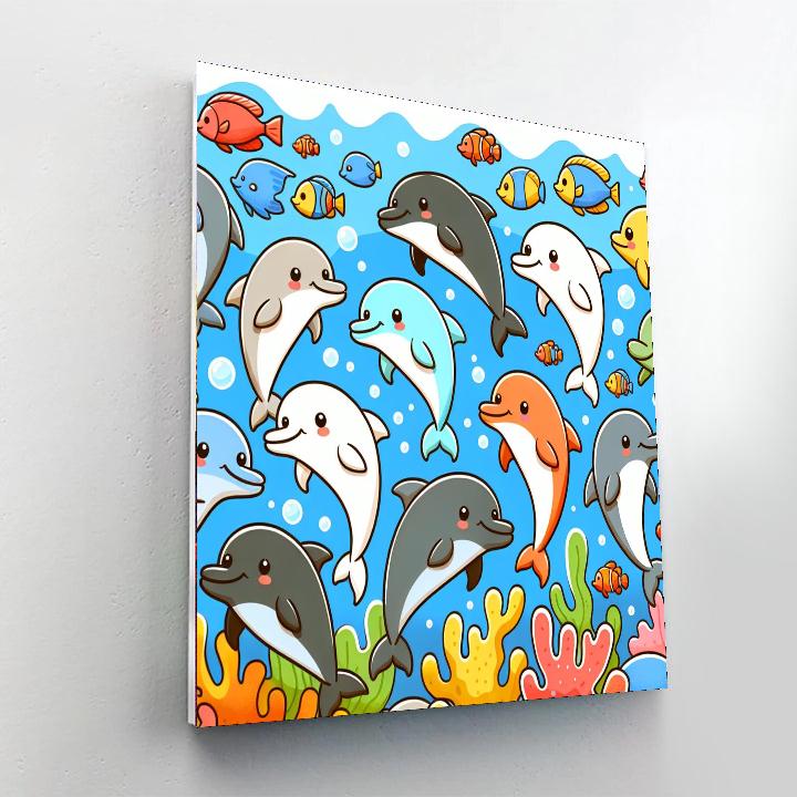 Adventure In The Ocean Painting Number Kit