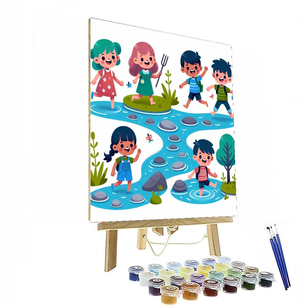 Bubbling Brook Bonanza Paint By Color