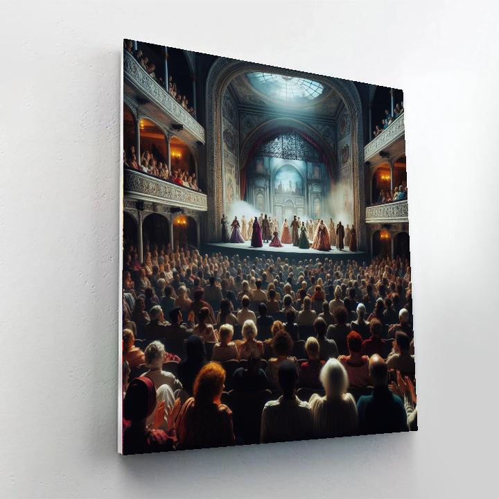 Festival Internacional De Teatro - Egypt Painting Number Kit