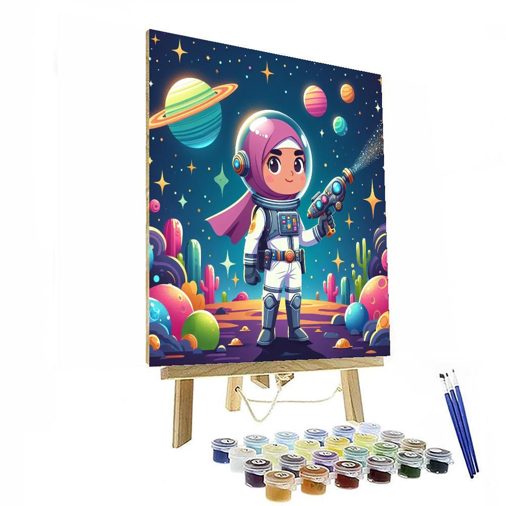 Intergalactic Space Rangers DIY Paint By Numbers