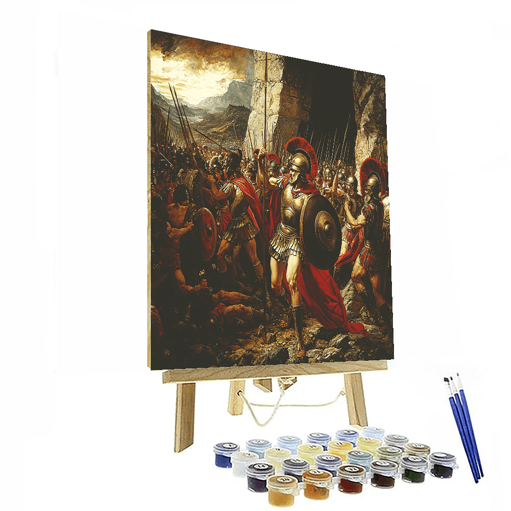 Jacques-Louis David Inspired Historic Battle Scene  Paint By Numbers Kits