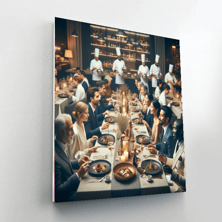 World Gourmet Summit Paint By Numbers Kits