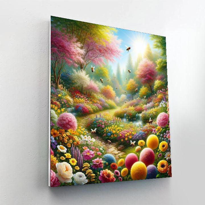 Springtime Blooms Awakening Paint By Numbers Kits