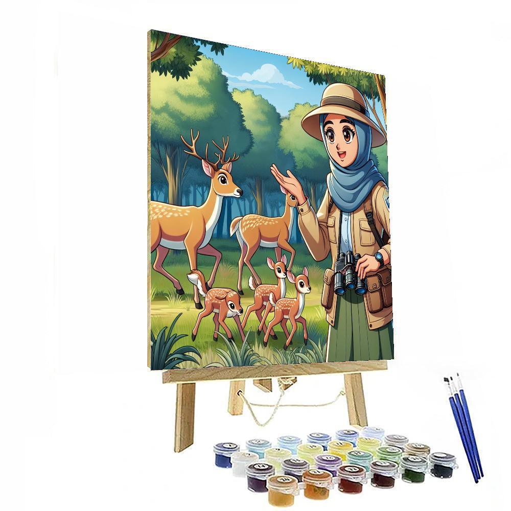 Wildlife Ranger Challenge Painting By Numbers Kit