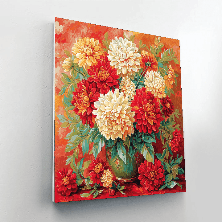 Van Gogh Inspired Timeless Blossoms Of Joy  Painting By Numbers Kit
