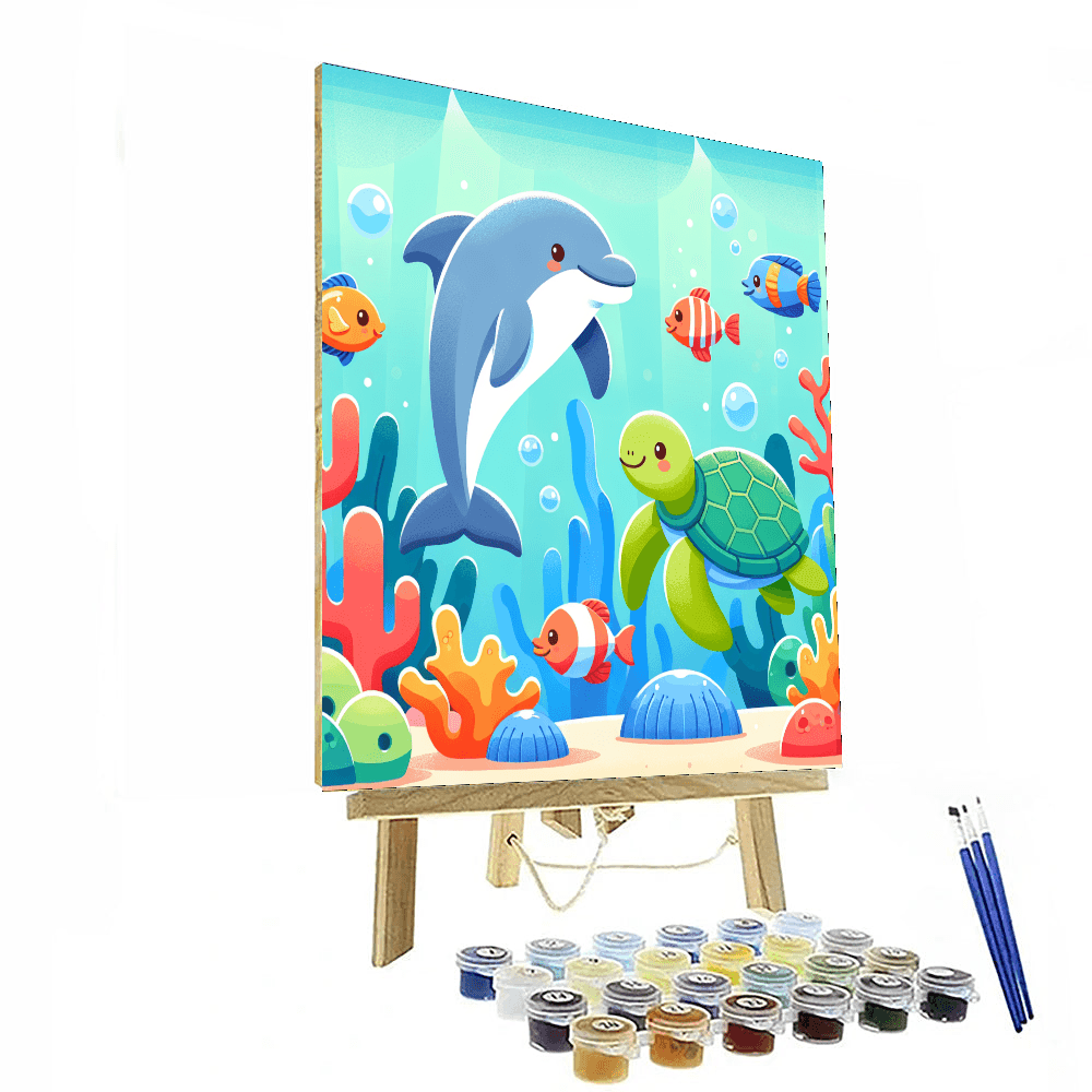 Underwater Ocean Discovery Paint By Numbers