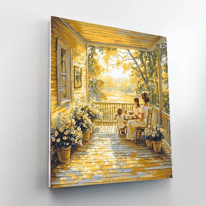 Morning Light Paint By Numbers