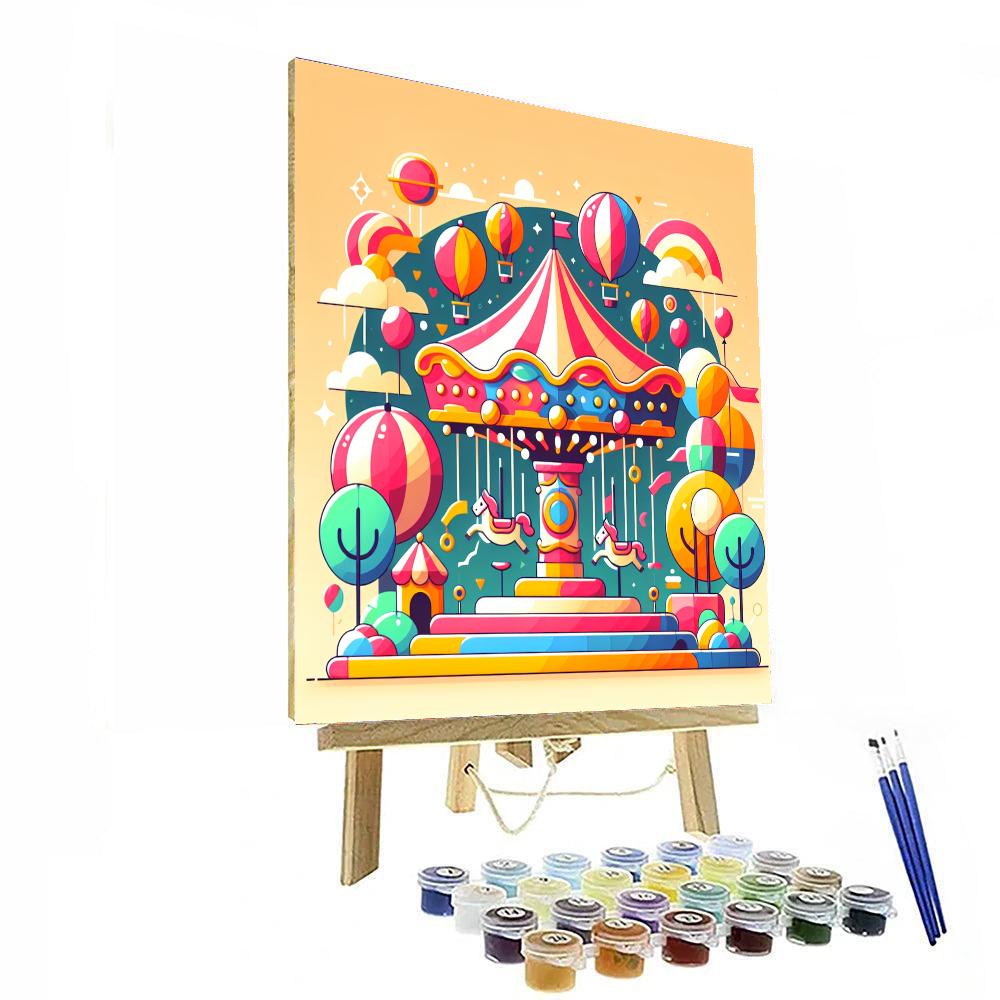 Carnival Chaos Paint By Numbers Kits