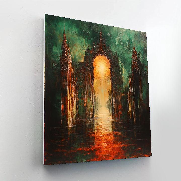 Caravaggio Inspired Harmonic Tension  Painting By Numbers Kit