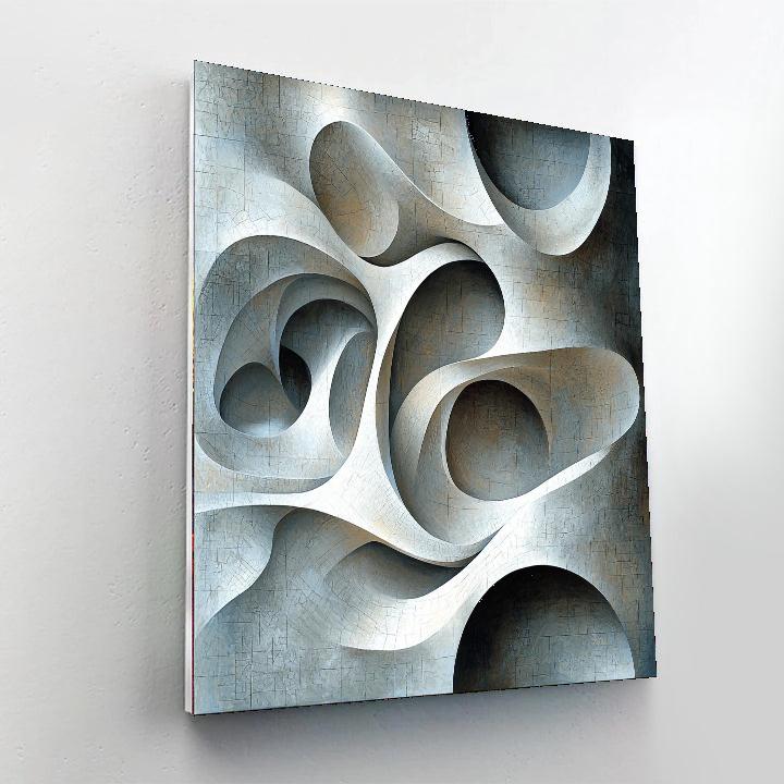 Michelangelo Inspired Mystical Wind  Painting Number Kit