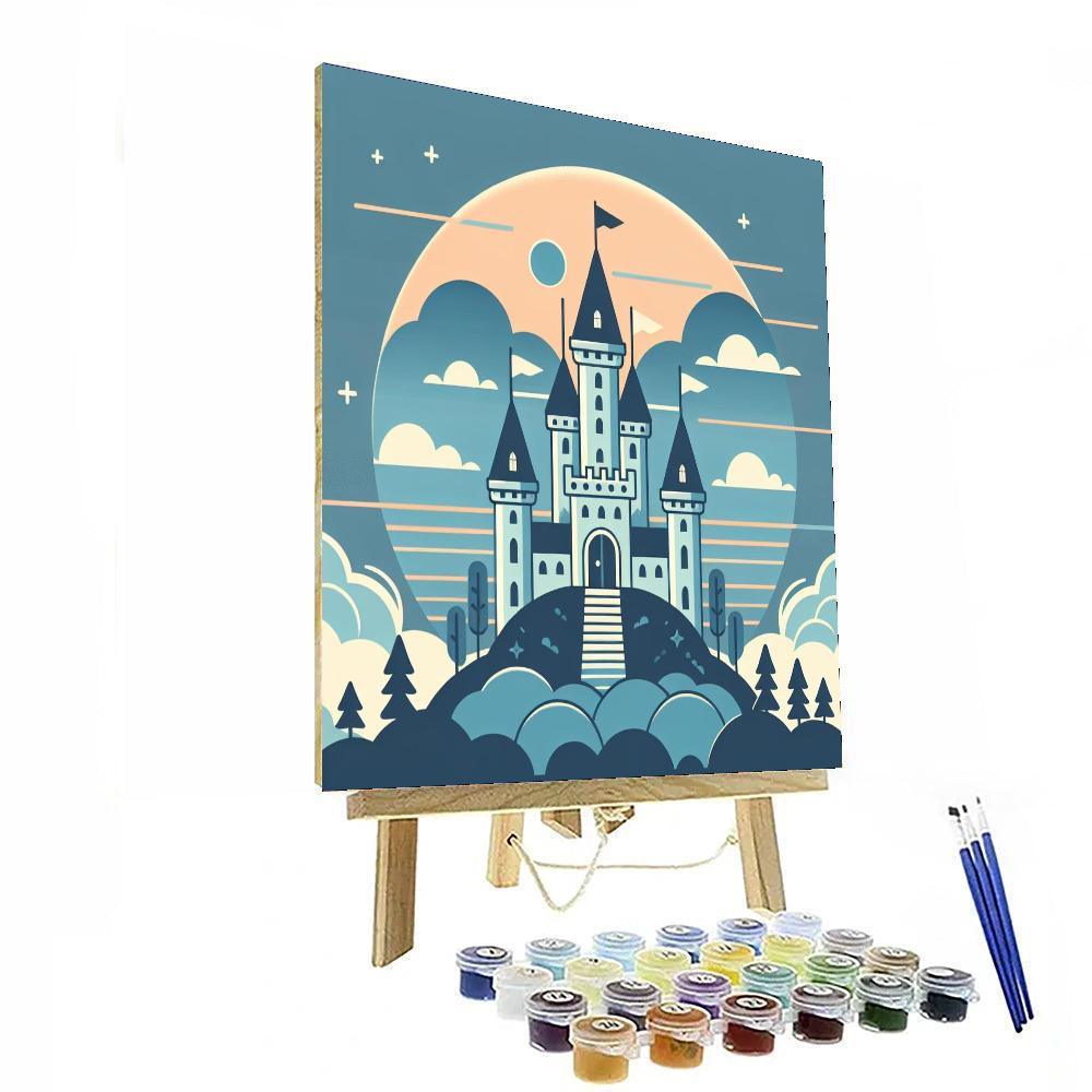 Enchanted Castle Discovery Paint By Numbers Kits