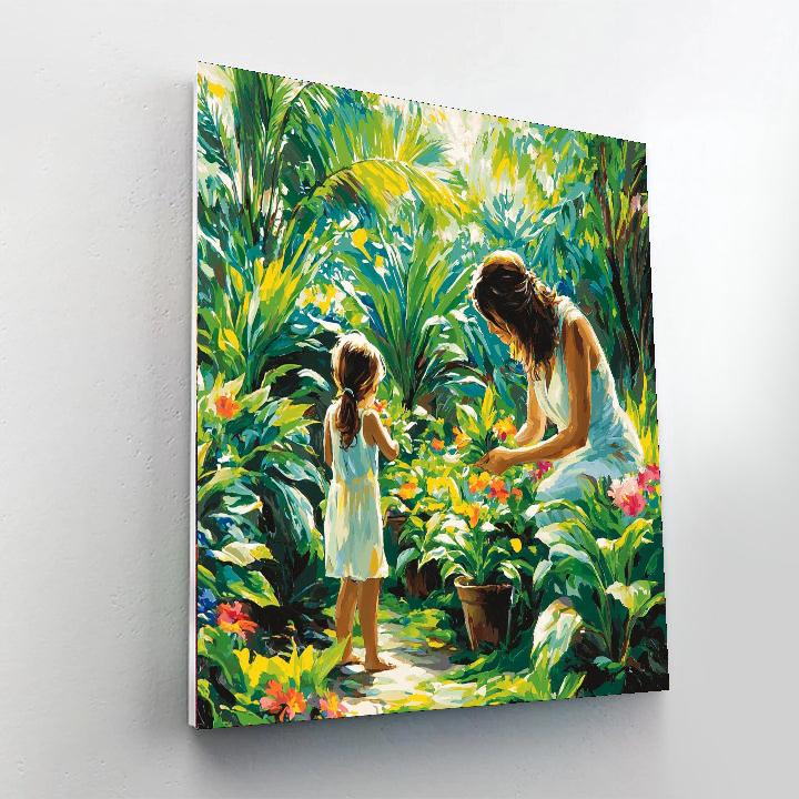 Gardens Of The Heart Paint By Numbers