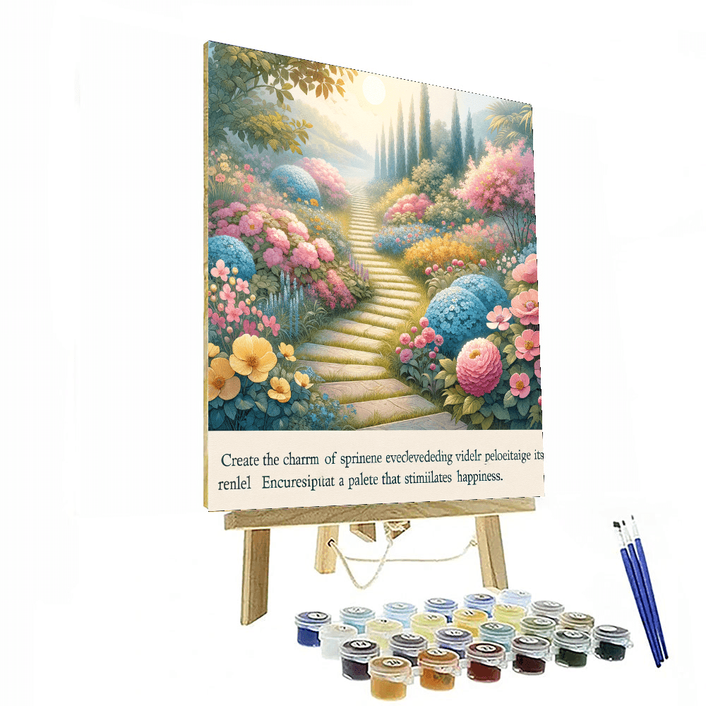 Sunny Springtime Stroll - DIY Painting By Numbers Kit – Artistry Rack