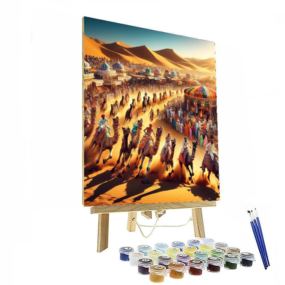 Camel Fair - Pushkar, India Paint By Color