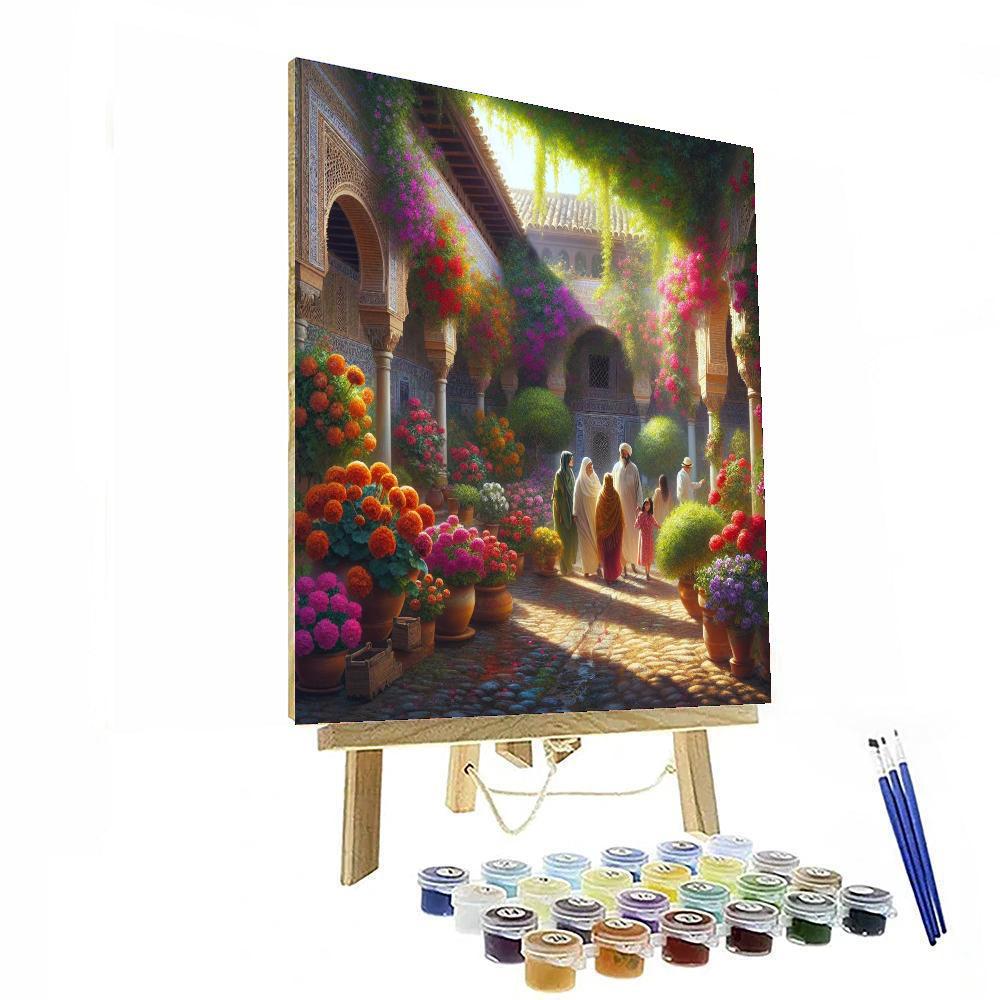 Córdoba Patios Festival - Spain Painting Number Kit