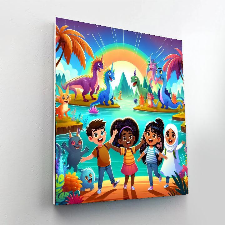 Fantasy Island Quest Paint By Numbers