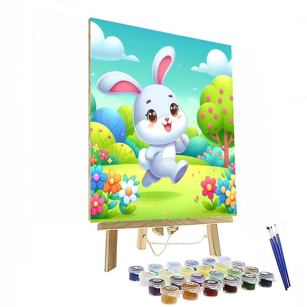 Bunny's Garden Escape Numbered Painting Kits