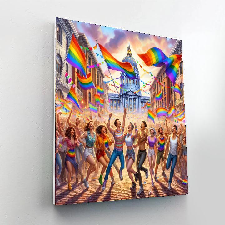 Harvey Milk Day - San Francisco, Usa Paint By Number