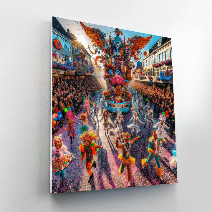 Carnival Of Aalborg Paint By Numbers Kits