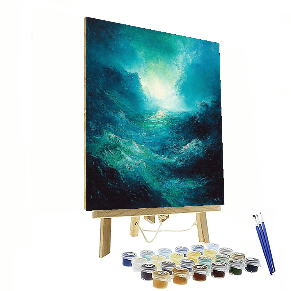 J.M.W. Turner Inspired Luminous Depths - DIY Painting By Numbers Kit
