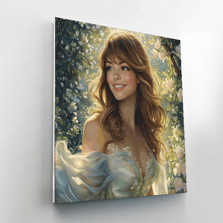 Emma Stone: The Radiant Star Of Modern Cinema Paint By Numbers Kits