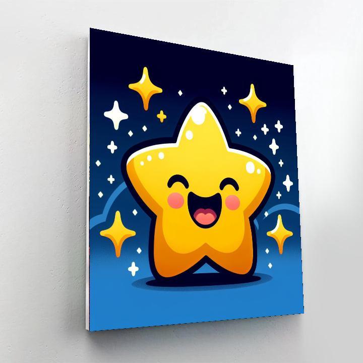 Dazzling Star Paint By Number