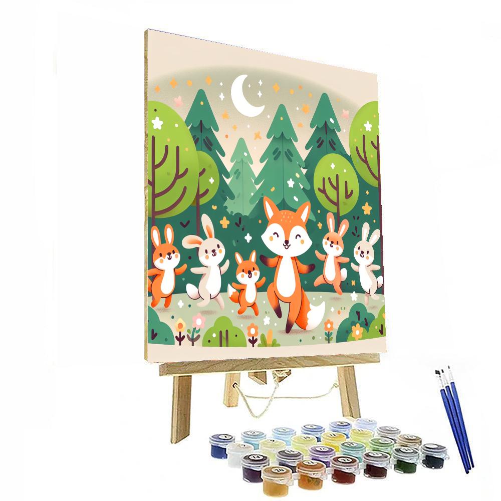 Woodland Creatures Celebration Paint By Numbers Kits