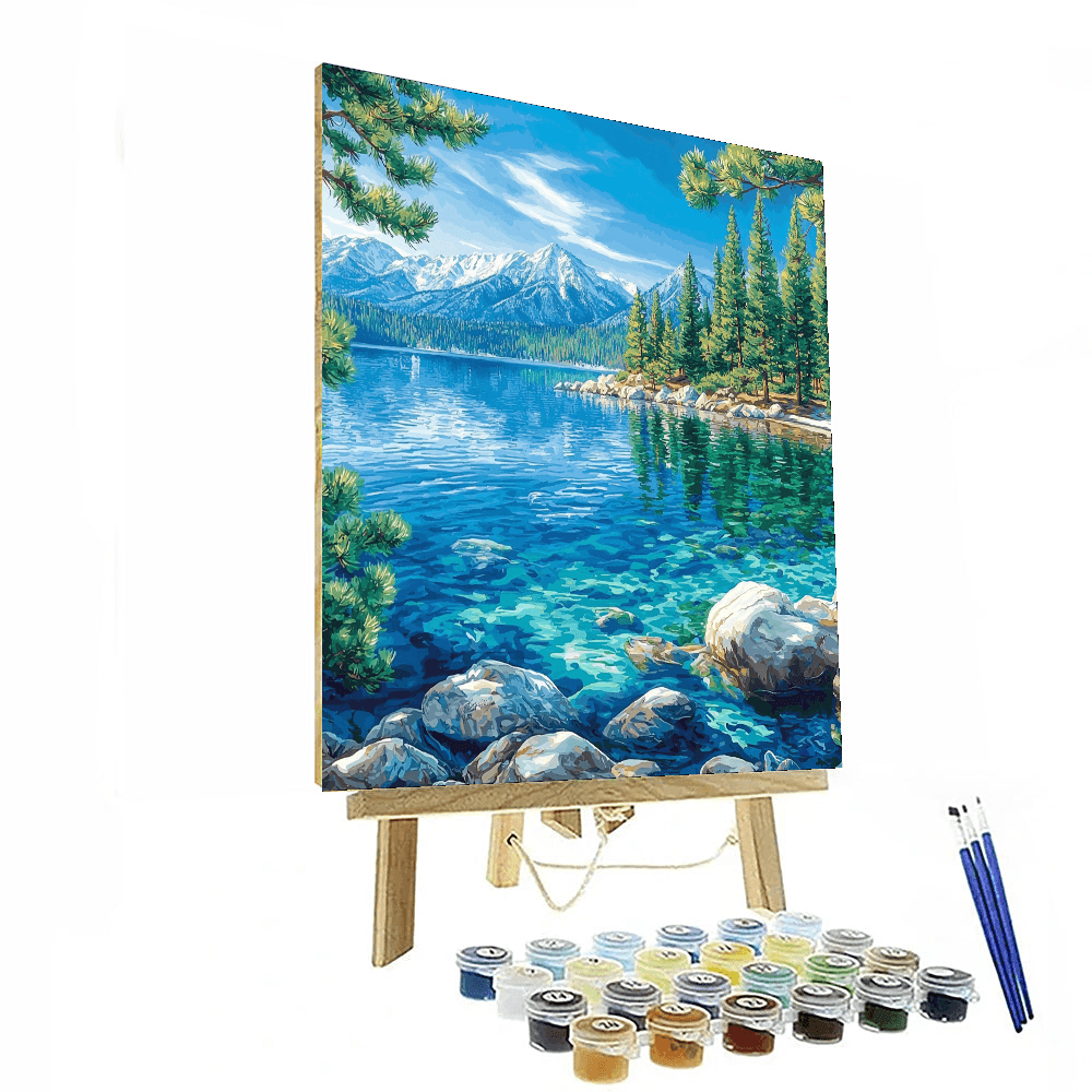 Lake Tahoe Paint By Numbers