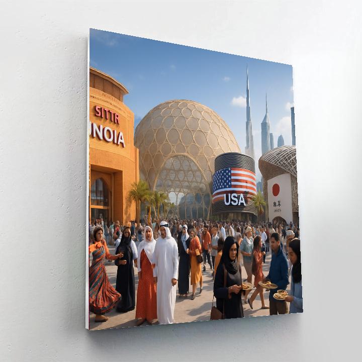 World Expo - Dubai Paint By Number