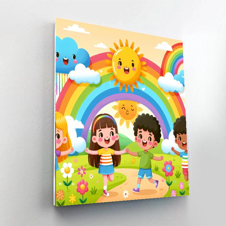 Rainbow Adventure Quest Paint By Numbers Kits