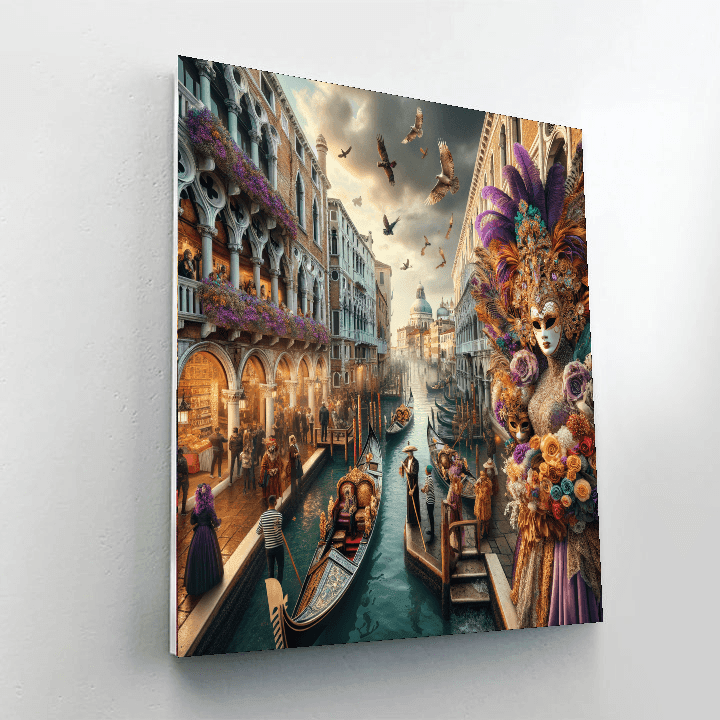 Venice Carnival - Italy Paint By Numbers Art